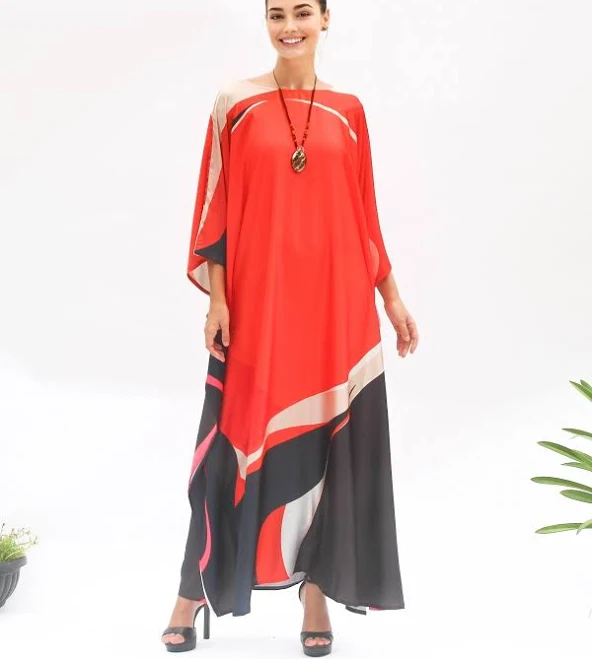 dress Silk Blend Kaftan Maxi Dress Etsy - kaftantrinh $57
