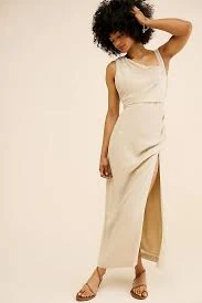 dress Sleeveless Linen Maxi Dress Secondhand anthropologie.com $24.95