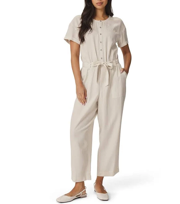 jumpsuit Splendid Rayanne Tie Waist Chambray Jumpsuit Womens Dillard's $128