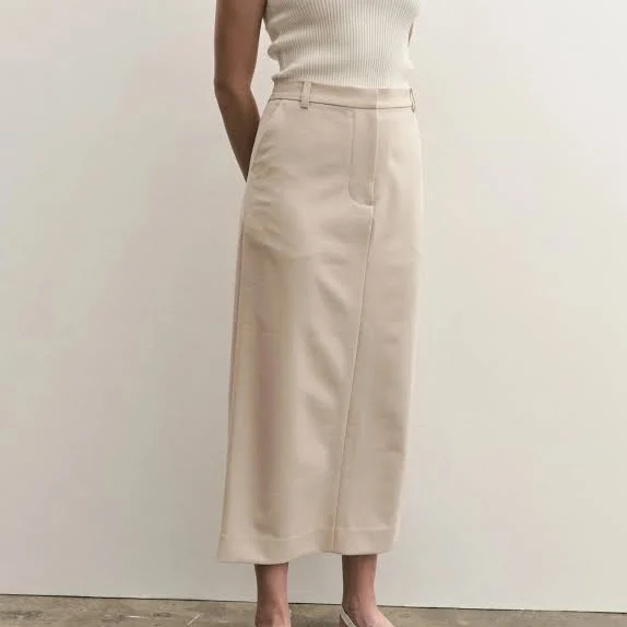 skirt Split Back Midi Skirt Mijeong Park $140