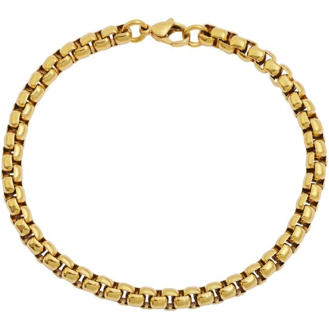 accessory Stephen Oliver Men's 18K Gold Classic Link Bracelet ShopSimon $169.2