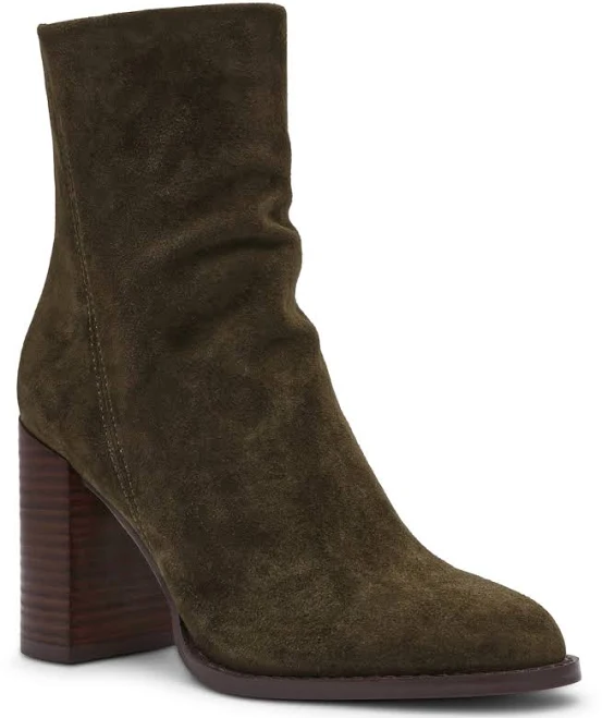 shoes Steve Madden Women's Obsession Block-Heel Suede Booties Macy's $39.66