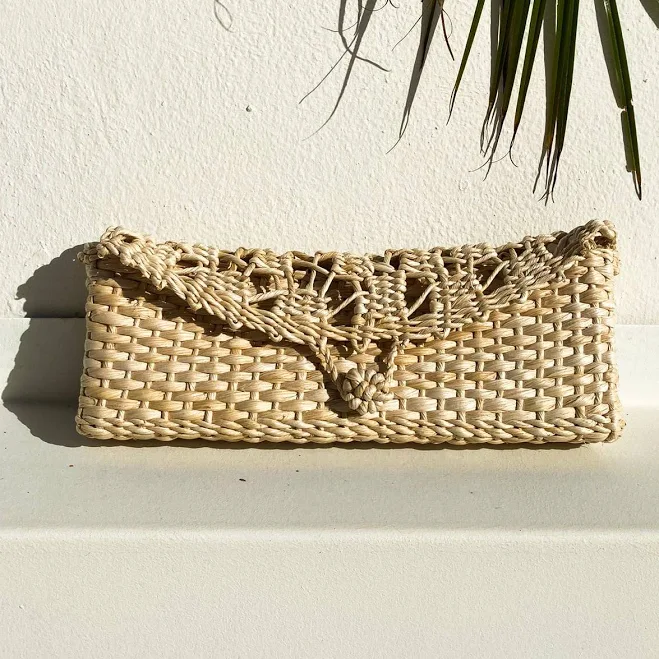 bag Straw Clutch Etsy - Seller $50