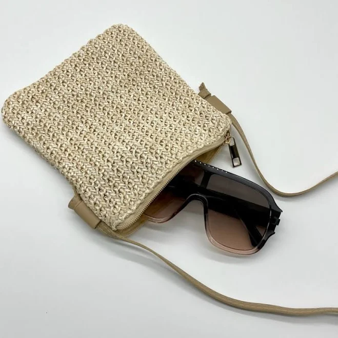 bag Straw Crossbody Bag Harlow & Lloyd $29