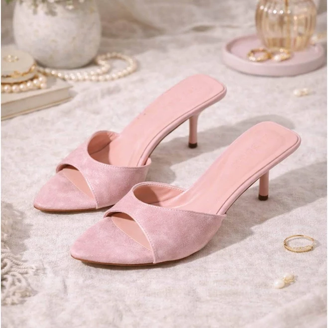 heels Suede Kitten Heels Unique Vintage $42