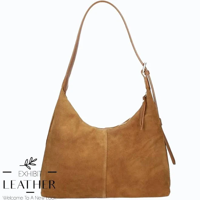 bag Suede Leather Slouchy Hobo Bag Etsy - exhibitleather $135.98