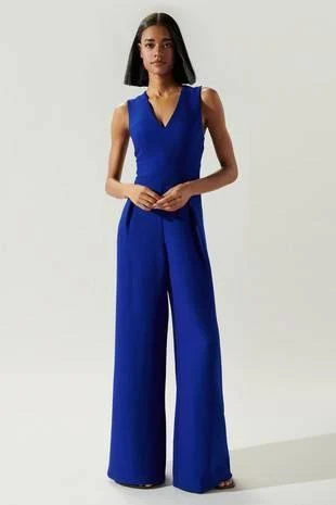 jumpsuit Sugarlips Klara Wide Leg Jumpsuit Cape Cod Fashionista $89.98