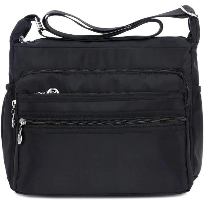 bag SYYHOME Crossbody Purses for Women Multi-Pocket Nylon Shoulder Bags Lightweight Travel Purses Messenger Handbags eBay - usamarkethub $48.32