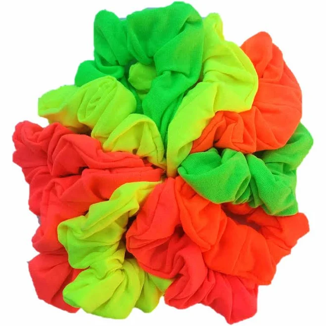 accessory Threddies Cotton Blend Scrunchie Set (10 Pack) Threddies $8