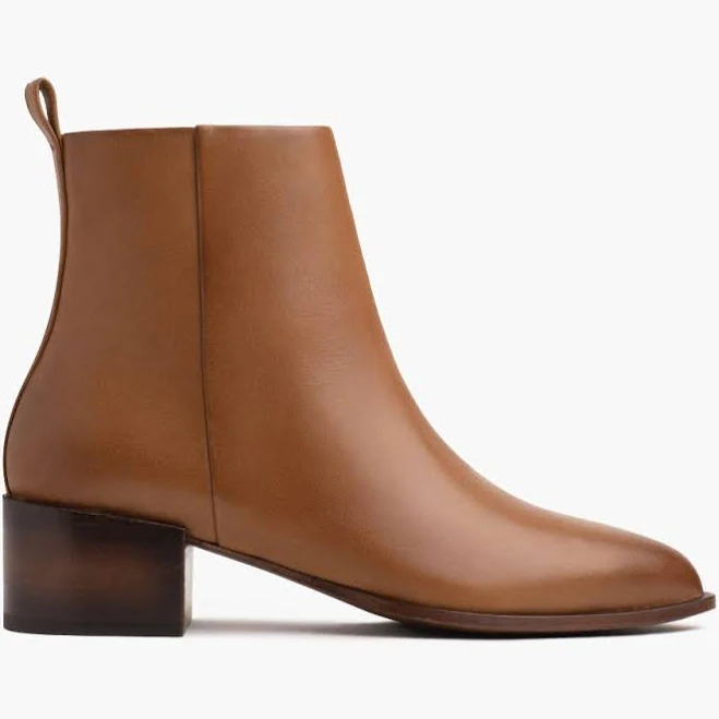 shoes Thursday Boot Company Women's Leather Tempo Bootie Thursday Boot Company $168