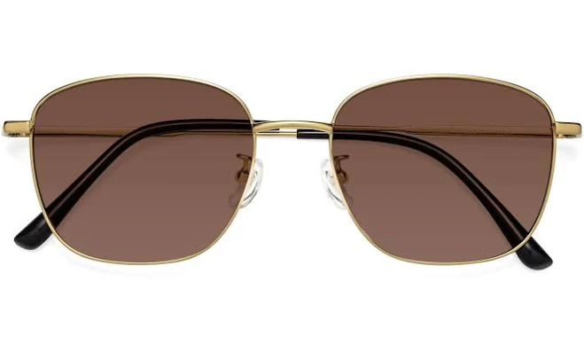 accessory Tim Oversized Square Titanium Sunglasses Yesglasses $85