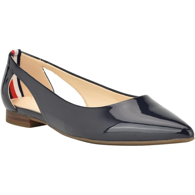 shoes Tommy Hilfiger Women's Velahi Pointy Toe Flat Ballet Shoes Macy's $47.4