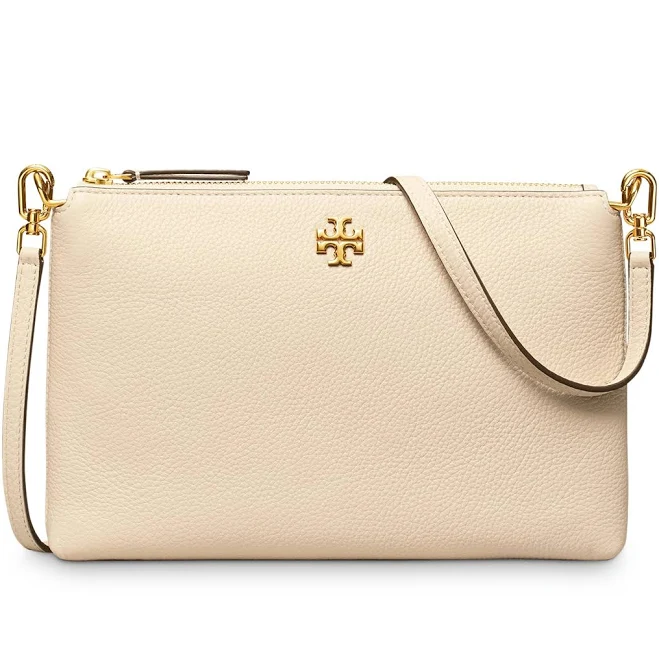 bag Tory Burch Kira Pebbled Leather Crossbody Bag Bloomingdale's $200