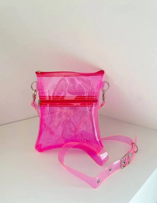 bag Transparent Vinyl Crossbody Bag Etsy - YPSILONBAGS $109.02