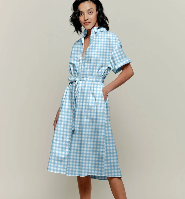 dress Tuckernyc Sarah Gingham Shirtdress Tucker $225