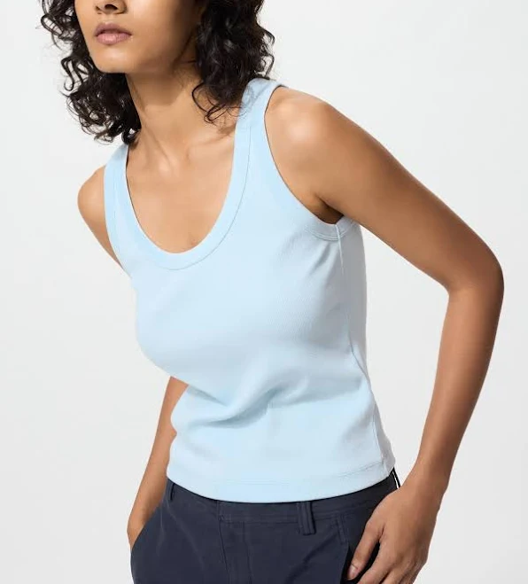 top UNIQLO Women's Soft Ribbed Tank Top uniqlo.com/us $19.9