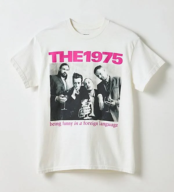 top Urban Outfitters Men's The 1975 Being Funny Graphic Tee Urban Outfitters $35