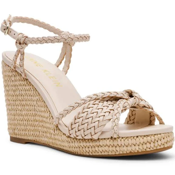 shoes Vow Espadrille Wedge | Anne Klein Bone Woven / 8.5 Anne Klein $99