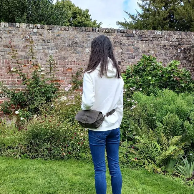 bag Waxed Canvas Crossbody Bag with Hip Saddle Pouch Etsy - minus $92.82