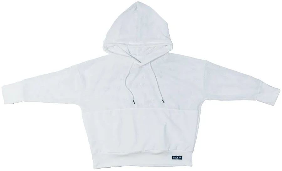 outerwear WHT Women's Mesh Hoodie MCEW.co $38