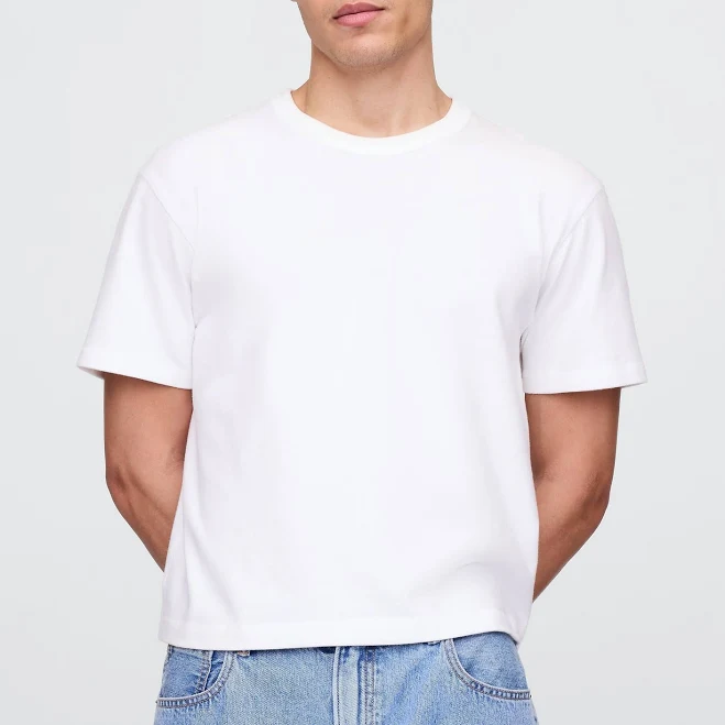 t-shirt Women's Adult Heavyweight Crop T-Shirt by Gap Gap $35