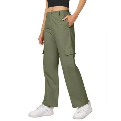 pants Women's Baggy Casual High-Waisted Cargo Pants Target $42.99
