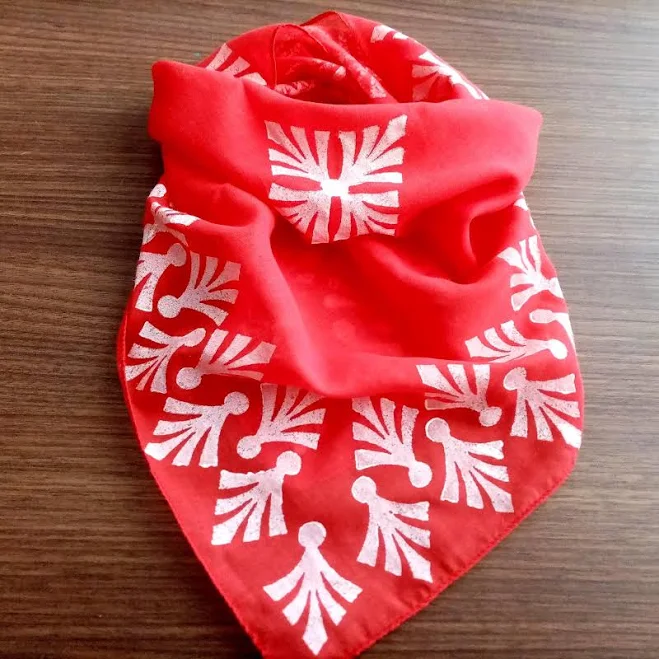 accessory Women's Boho Hippie Cotton Bandana Etsy - Seller $13.29