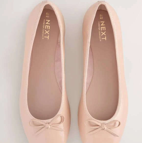 shoes Women's Next Round Toe Patent Ballerina Shoes Next USA $37