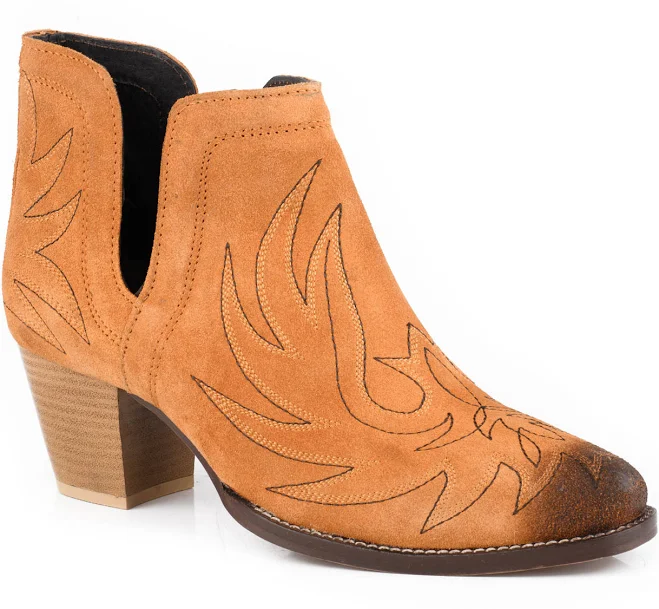 shoes Womens Roper Rowdy Western Booties The Western Company $39.98