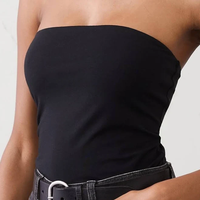 top Women's Soft Stretch Tube Top Banana Republic Factory $15