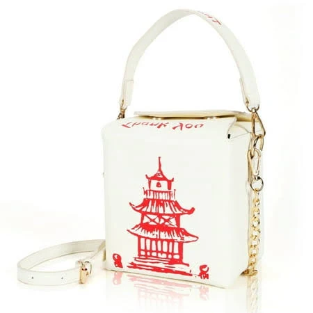 bag Women's Trendy Faux Leather Crossbody Bag with Chain Strap Walmart - CUTEGW $22.99