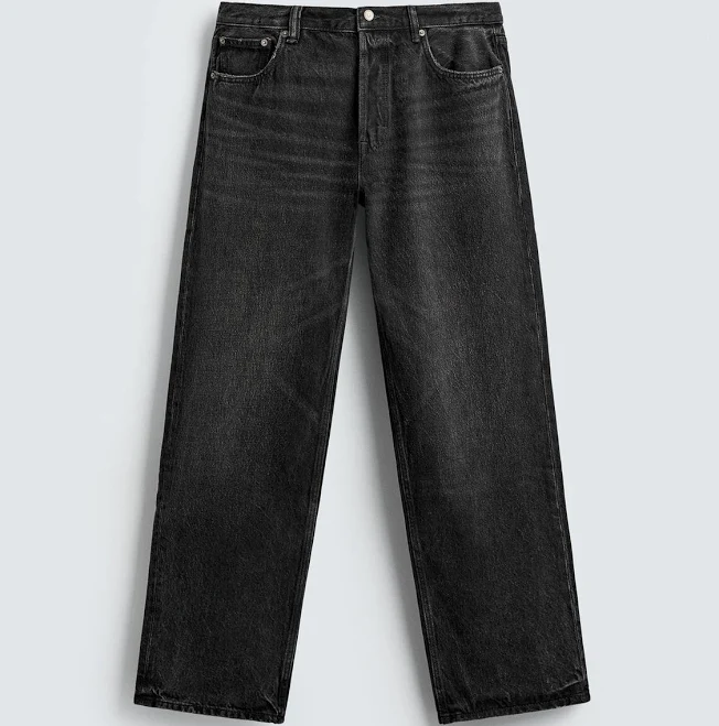bottoms Zara Men's Straight Fit Jeans Zara USA $59.9