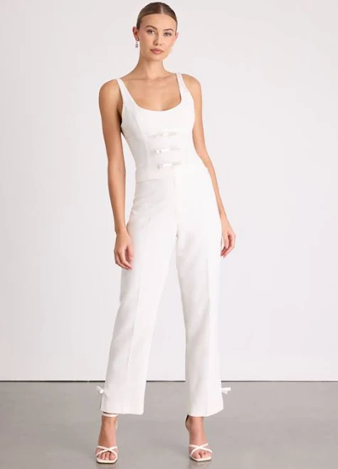 Lulus High-Rise Straight Leg Trousers