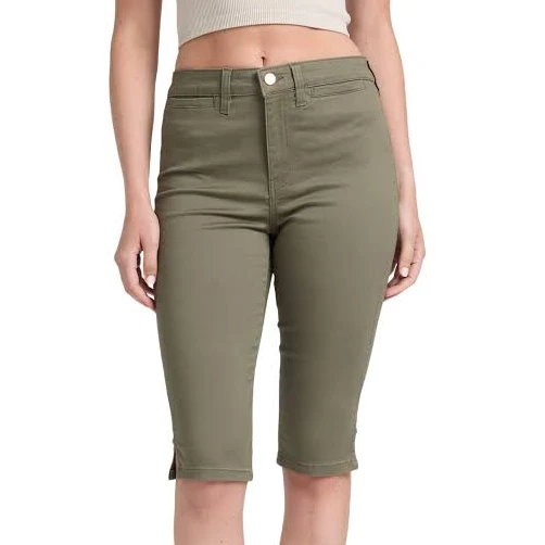 Caren Women's Sateen Capri Pants