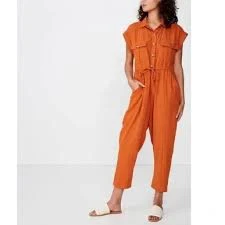 Cotton On Juniors' Woven Isabella Utility Jumpsuit Girl's