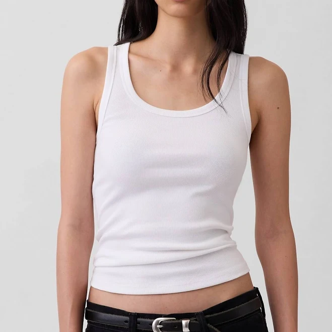 Gap Women's Rib Scoop Tank Top