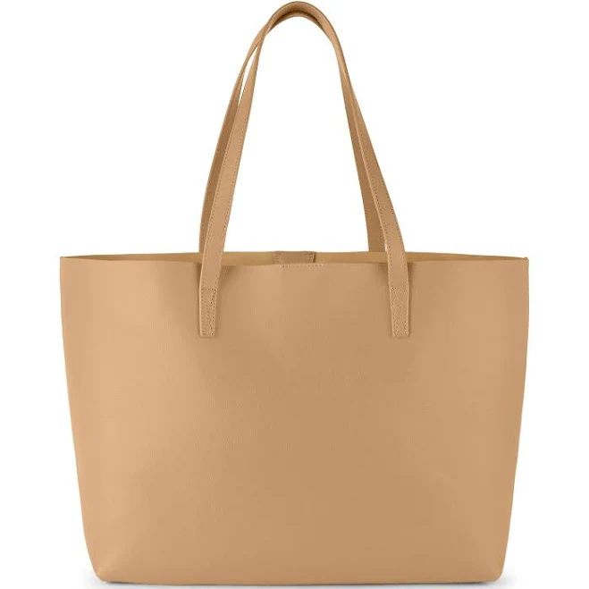 Leatherology Belmont Structured Tote Minimalist Silhouette