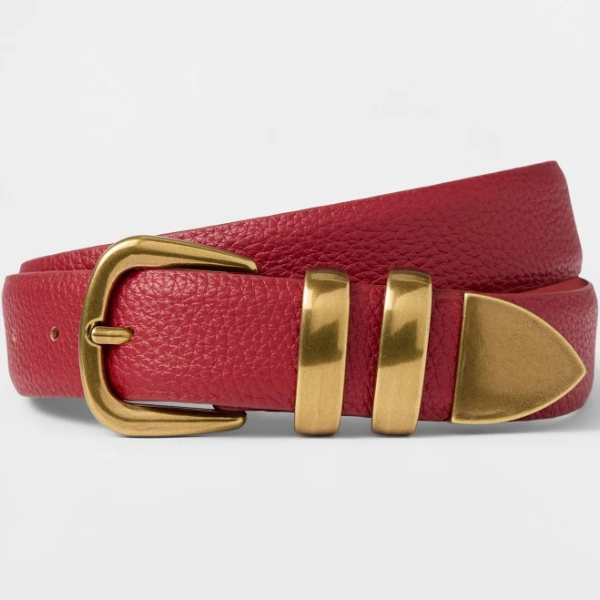 Gap Women's Pebbled Leather Belt