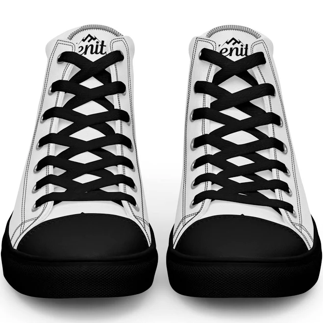 Zenith Men's High Top Canvas Sneakers