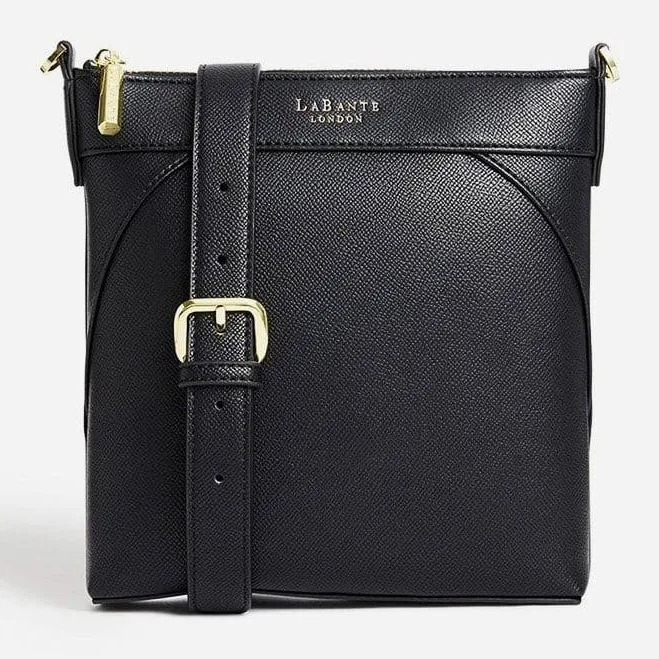 LaBante London Raven Vegan Leather Crossbody Bag