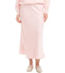 Karen Kane Satin Bias Cut Midi Skirt