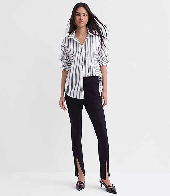 Loft Women's Split Hem Ponte Leggings