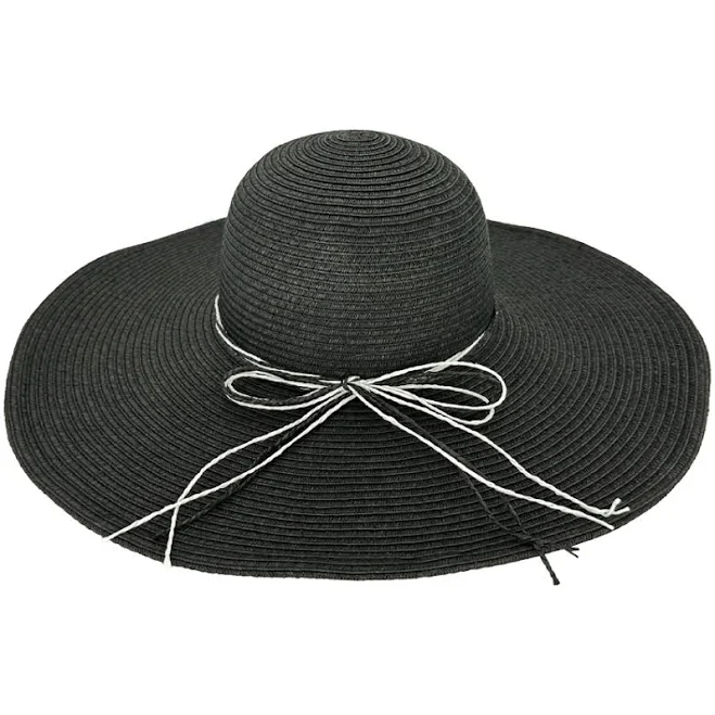 Luxury Divas Wide Brim Floppy Hat