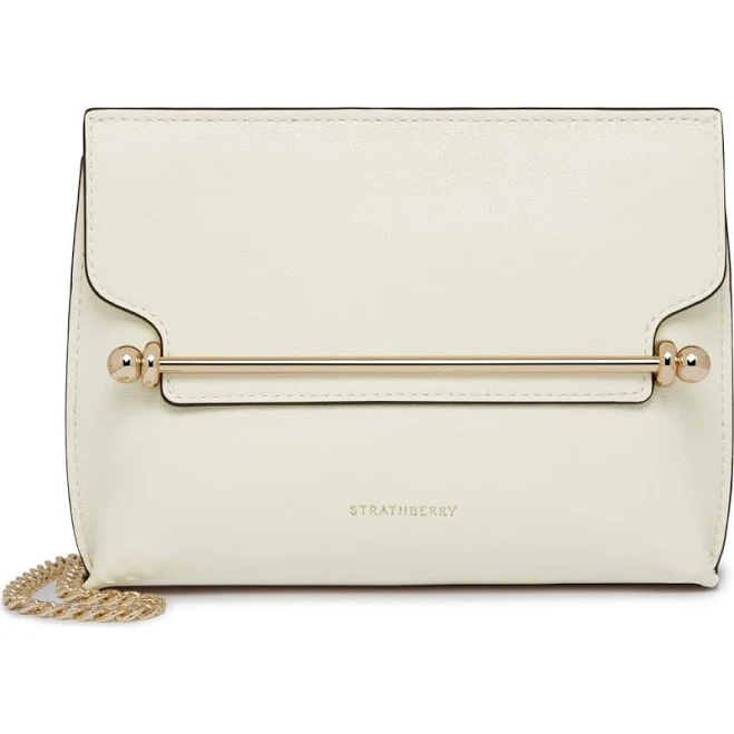 Strathberry Leather Stylist Mini Crossbody Bag