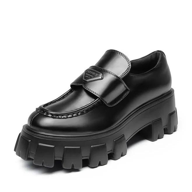 Dream Pairs Livia Lug Sole Chunky Platform Loafers