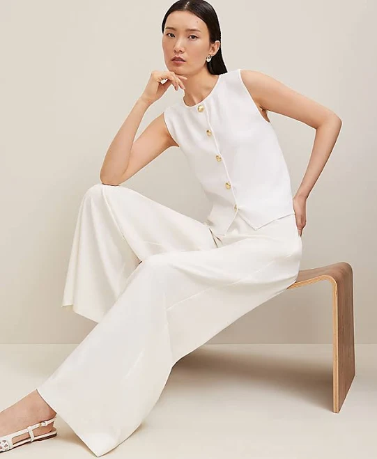 Ann Taylor Women's Statement Palazzo Pants