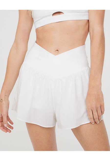 Aerie Real Me Crossover Flowy Shorts