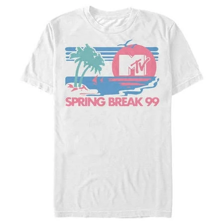 MTV Men's Spring Break 99 Sunset Graphic T-Shirt