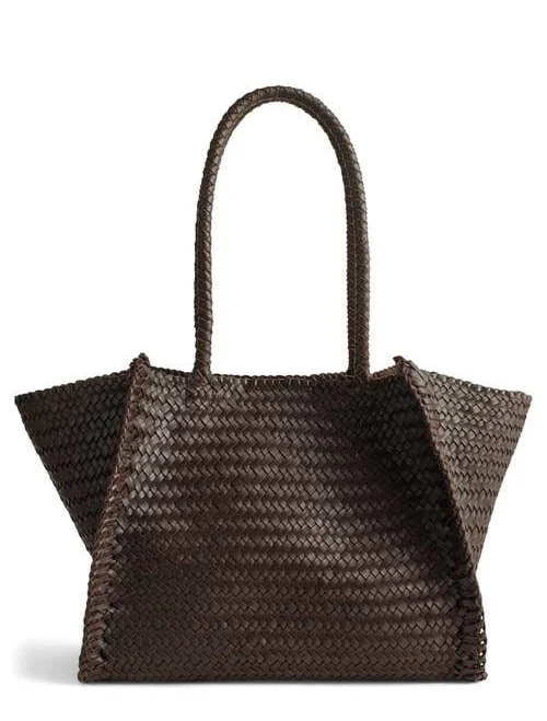 Madewell Lexington Woven Leather Tote Bag