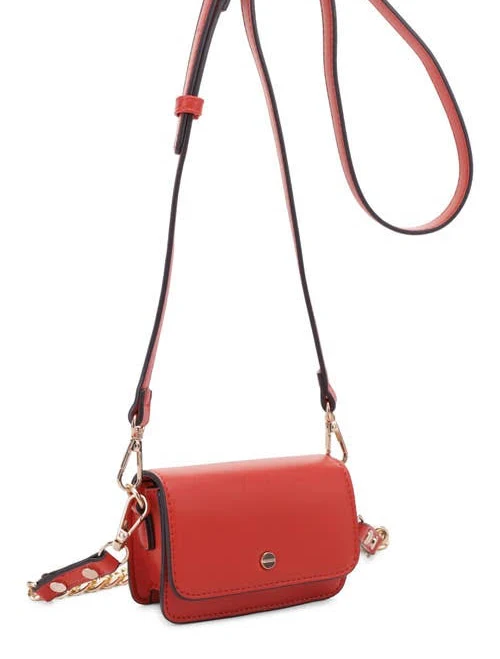 Mali + Lili Tanya Vegan Leather Crossbody Bag